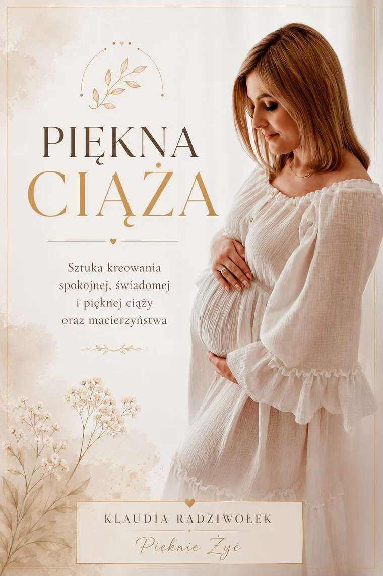 Okładka e-booka „Piękna Ciąża zaczyna się w głowie” — Klaudia Radziwołek
